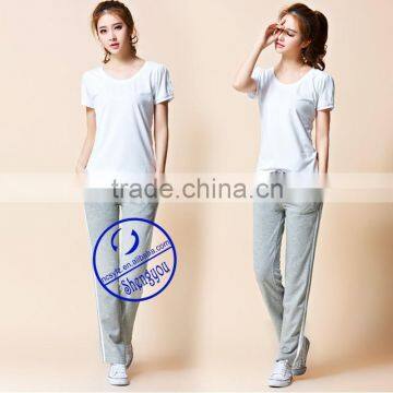 Wholesale 100 Cotton Women's Jogger Trousers Factories in China photo-3