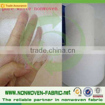 100% PP White Color Spunbond Non woven Face Mask Fabric