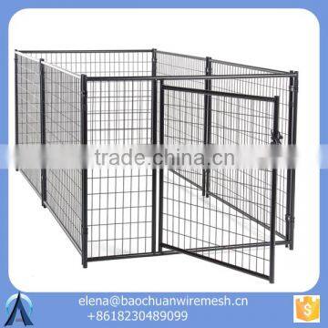 used welded dog kennels/ used Galvanized Dog kennels