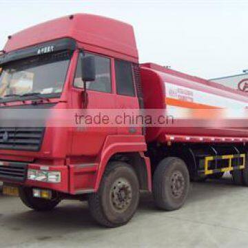 8*4 HOWO 30 cbm oil tank truck for sale