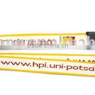 10*110cm printed lanyard with plastic hook
