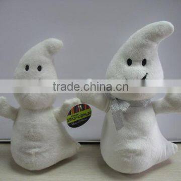 Simple Design Soft Smiling White Plush Water Drop