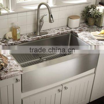 304 stainless steel kitchen sink with front apron for farm house                        
                                                Quality Choice