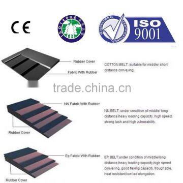 Made in China Huashen brand large industry polyester conveyor belt