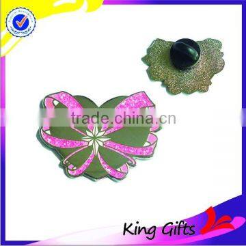 Customized Heart Shape Lapel Pin