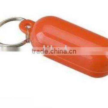 plastic keychain with float