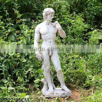 Life size garden decorative sculpture man nude sculptures for sale