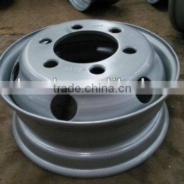 6.75x17.5 wheel, 17.5 inch truck and trailer wheel for 9R17.5 tyre,tubeless steel wheel