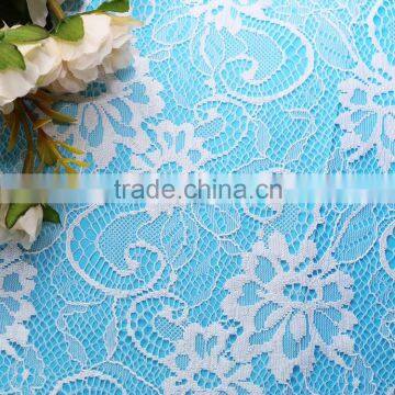 2016 Fashion 100%nylon Floral Lace Hot Sale Elegant Embroider Lace Fabric