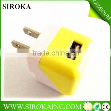 ODM/OEM DC5V1000mA Travel Charger Portable US Home Charger for Smartphone photo-2