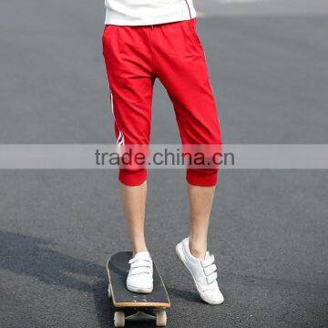 Wholesale hot new products for 2016 men jogger shorts pants with high quality