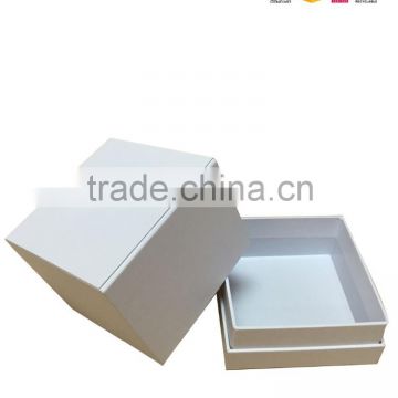 Customized Matte White Luxury Candle Box