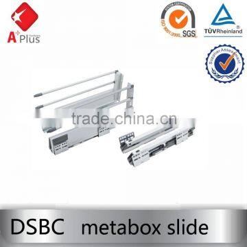 Luxury metal ball bearing box drawer slide