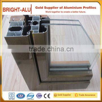 6000 Series Extruded Aluminium Optical Window Sliding Door Frame Manufacturer in China photo-4