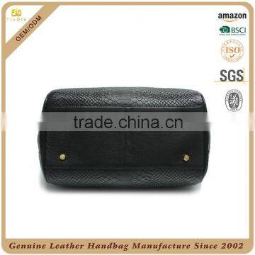 CSS1422-001 Top Grade Snake Print Leather Bag Fashion Woman Bags Leather 2015 Hot Selling Handbag Customized Design