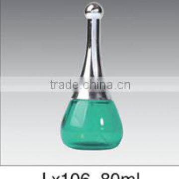 50ml 80ml 100ml Crystal glass colours perfume bottles