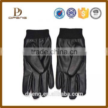 Custom Superior quality safety sheepskin leather gloves for men