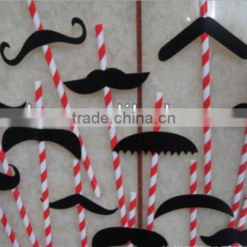 party decoration disposable drinking paper straws