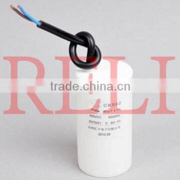 20uf 400vAC Longtime high quality cylindrical CBB60 AC Motor capacitor