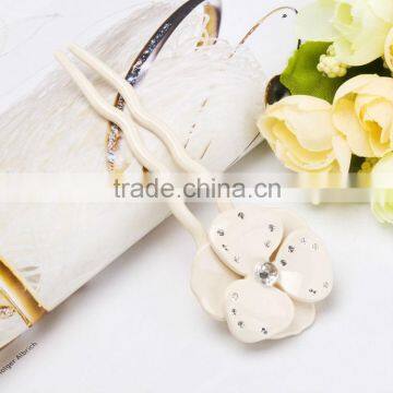 Fashion Rhinestone Wedding Hair Accessories camillia hair comb