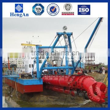 New mini sand dredger with cutter head