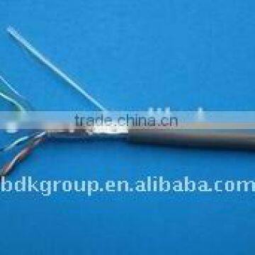 telephone cable with PE insulation and PVC sheath