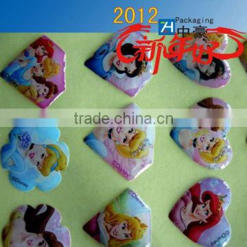 adhesive colorful crystal sticker