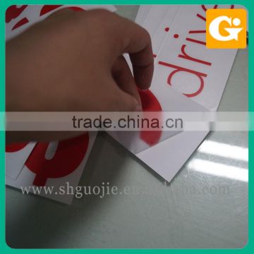 Die Cut Transparent Glass Laptop Vinyl Stickers photo-3