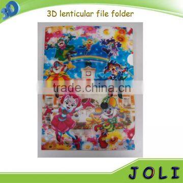 Plastic file folder,PP folder,3D lenticular folder