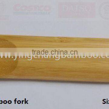 bamboo knife and fork for ice cream