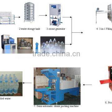 Automatic Drinking water bottling plant filling production line