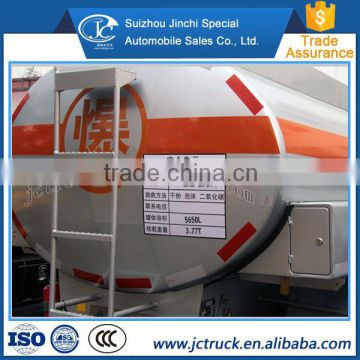 The electric control 8cubic diesel generator/diesel tank truck Chinese market price