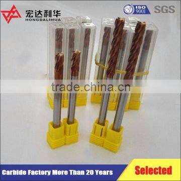 Zhuzhou Cemented Carbide Endmills for Cutting Tools