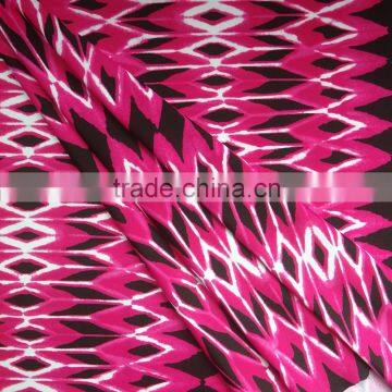 All Over Abstract Pattern Print Blend Stock Fabric photo-4
