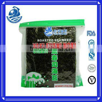 natural seaweed 50 sheets yaki sushi nori roasted seaweed