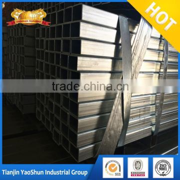 Pre Galvanized Iron Rectangular Steel Tube From Tianjin China