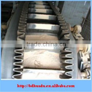 Corrugated sidewall conveyor belt from china