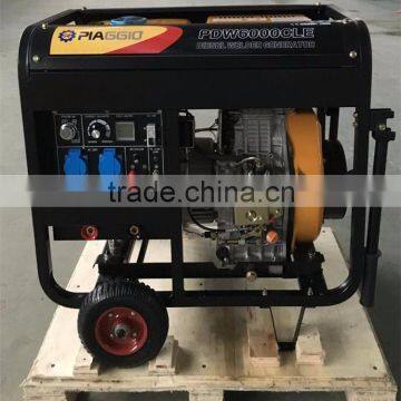 180A portable power diesel engine generator welding machine