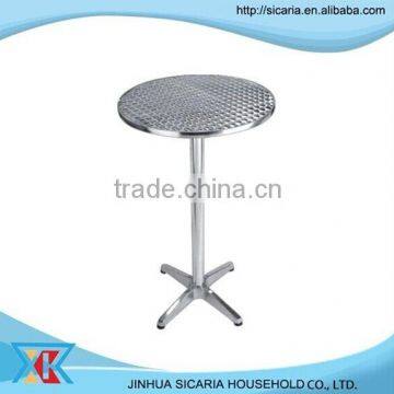 high quality aluminum table for bar/restaurant