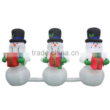 Giant inflatable snowman blow up snowman outdoor decoration