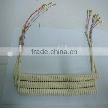 telephone spiral cable