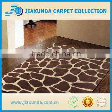 Hand tufted area rug for home decor