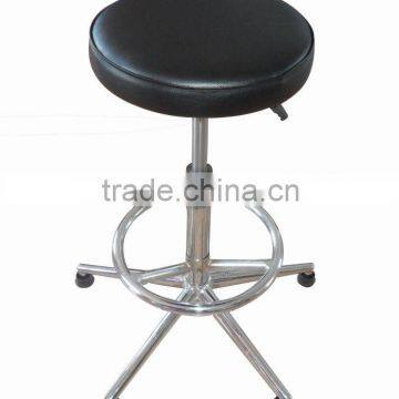 stool in black garage stool CY701