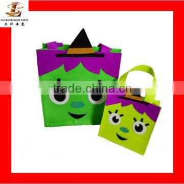 Cute DIY cartoon design felt fabric craft kids bag