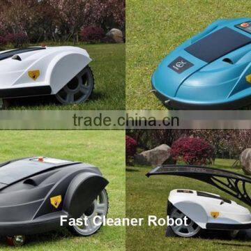 Smartphone App Control Robot Grass Mower/programmable Grass Cutting Machine Auto Recharged, LCD Touch Display photo-4