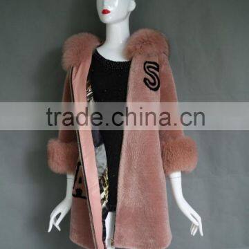 Brand New Shearing Lamb Trend Luxury Lamb Shearing Skin Leather Coat Ladies Long Fur Clothes photo-6