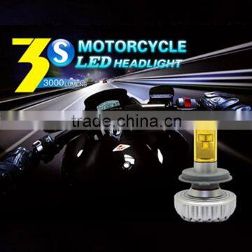 Super NEW H4 H7 LED Motorcycle Headlight LED 30W DIY Color 3000k 4300K 6500K 8000K 10000K