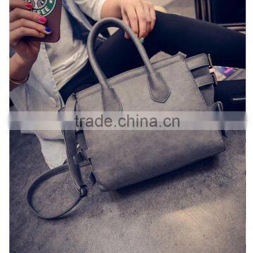 Current Tide Bags Distressed pu Leather Handbags for Women 2015 Newcome Ladies Bag photo-4