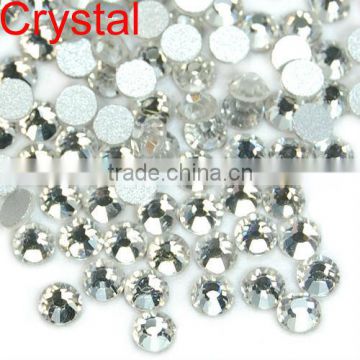 CRYSTAL Non hotfix crystal rhinestone Flatback Rhinestone SS4-SS40