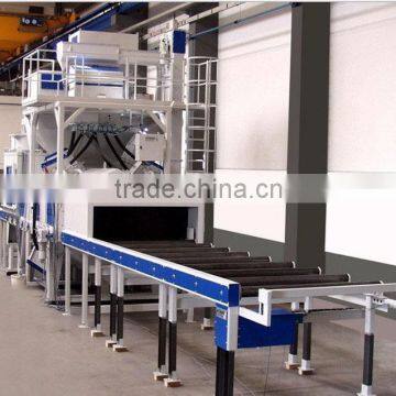 h beam automatic wheelabrator machine